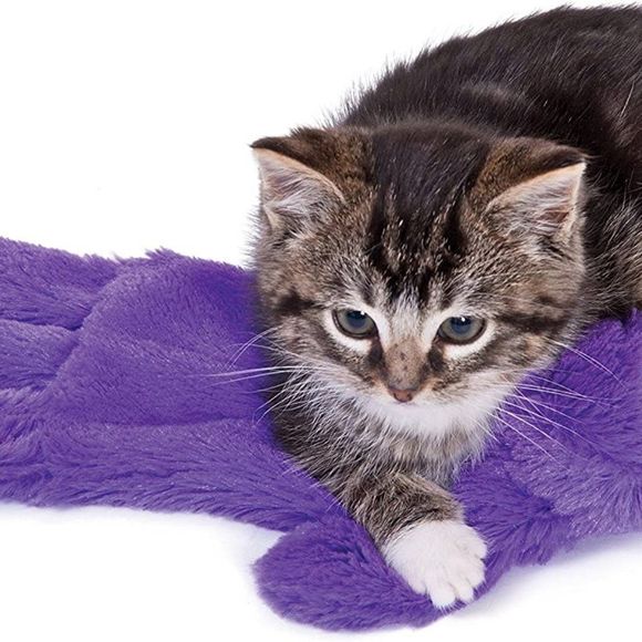 Petstages Purr Pillow Kitty Soothing Plush Cat Toy - Picture 4 of 4